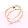 BAGUE PL-OR 750 3MIC OZ