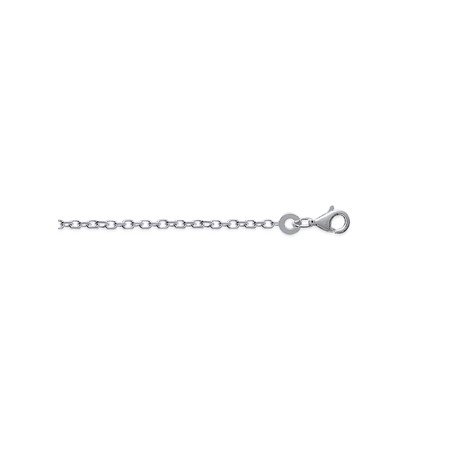Sautoir Maille Rolo Argent 925 - Élégance Intemporelle