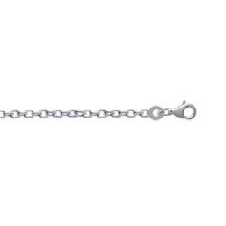 Chaîne Maille Ovale Argent 925 | Bijoux Kara Bijoux