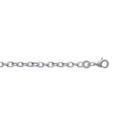 Chaîne en Argent 925 Maille Forçat Classique | Kara Bijoux