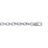 Chaîne Maille Forçat Ovale Argent 925 | Kara Bijoux