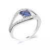 BAGUE ARGENT 925 RHODIE OZ PS