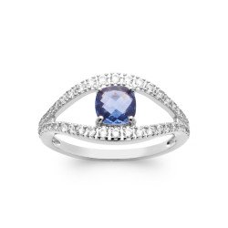 BAGUE ARGENT 925 RHODIE OZ PS