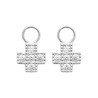 Pendentifs Croix Scintillantes Argent 925 Rhodié | Kara Bijoux