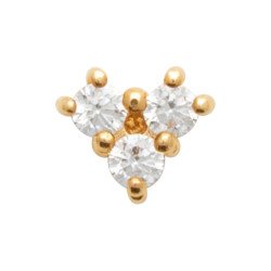 PIERCING PL-OR 750  TIGE TITANE 3MIC OZ