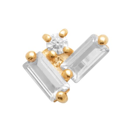 PIERCING PL-OR 750  TIGE TITANE 3MIC OZ