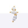 PIERCING PL-OR 750  TIGE TITANE 3MIC OZ