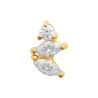 PIERCING PL-OR 750  TIGE TITANE 3MIC OZ