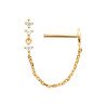 PIERCING PL-OR TIGE TITANE 750 3MIC OZ
