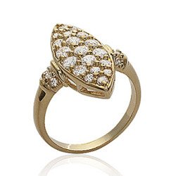 BAGUE PL-OR 750 3MIC OZ