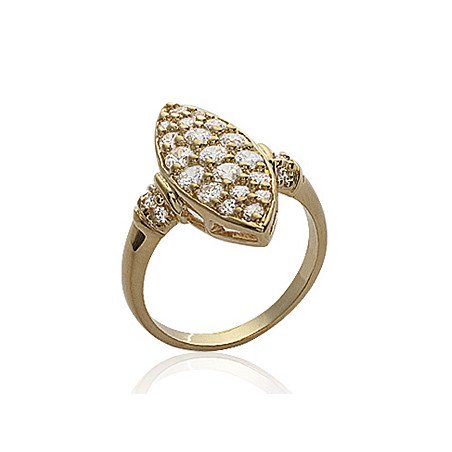 BAGUE PL-OR 750 3MIC OZ