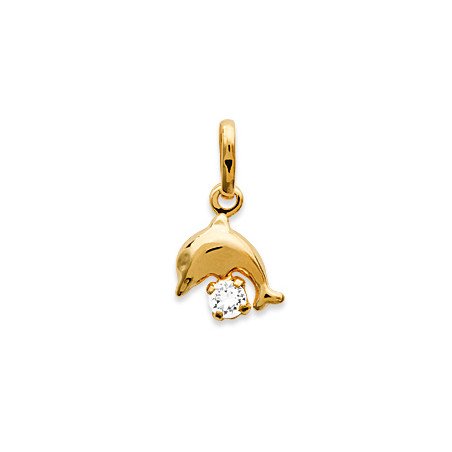 PENDENTIF PL-OR 750 3MIC CRISTAL